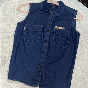 Burberry Jean vest